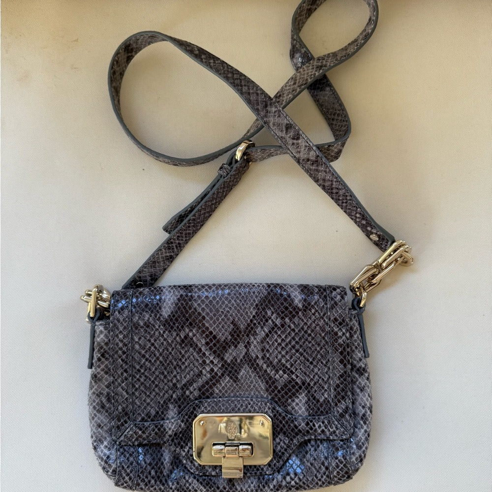 Cole Haan Snakeskin Crossbody Bag